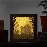 Happy Thanksgiving Day – Paper Cut Light Box File - Cricut File - 8x8 inches - LightBoxGoodMan - LightboxGoodman