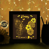 Happy Women's Day 4 - Paper Cutting Light Box - LightBoxGoodman - LightboxGoodman