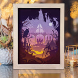 Harry Potter 3  – Paper Cut Light Box File - Cricut File - 20x26cm - LightBoxGoodMan