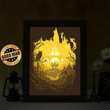 Harry Potter 3 – Paper Cut Light Box File - Cricut File - 20x26cm - LightBoxGoodMan - LightboxGoodman