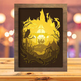 Harry Potter 3 - Paper Cutting Light Box - LightBoxGoodman - LightboxGoodman