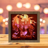 Harry Potter 4 Square - Paper Cutting Light Box - LightBoxGoodman - LightboxGoodman