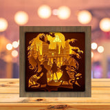 Harry Potter 4 Square - Paper Cutting Light Box - LightBoxGoodman - LightboxGoodman