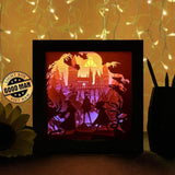 Harry Potter 4 Square - Paper Cutting Light Box - LightBoxGoodman - LightboxGoodman