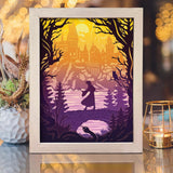 Harry Potter 8 – Paper Cut Light Box File - Cricut File - 20x26cm - LightBoxGoodMan