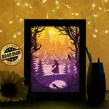 Harry Potter 8- Paper Cutting Light Box - LightBoxGoodman - LightboxGoodman