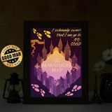 Harry Potter Marauders Map - Paper Cut Light Box File - Cricut File - 20x26cm - LightBoxGoodMan - LightboxGoodman