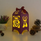 Harry Potter - Paper Cut Lantern File - Cricut File - 10,5x20,6cm - LightBoxGoodMan