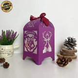 Harry Potter - Paper Cut Lantern File - Cricut File - 10,5x20,6cm - LightBoxGoodMan - LightboxGoodman