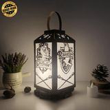 Harry Potter - Paper Cut Lantern File - Cricut File - 10x20cm - LightBoxGoodMan - LightboxGoodman