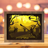 Harry Potter Play Game - Paper Cutting Light Box - LightBoxGoodman