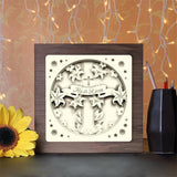 He Is Risen - Paper Cutting Light Box - LightBoxGoodman - LightboxGoodman