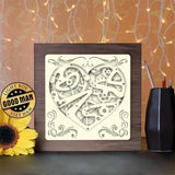 Heart Gear 3 - Paper Cutting Light Box - LightBoxGoodman - LightboxGoodman