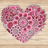 Heart - Paper 3D Layered File - Cricut File - 20x20cm - LightBoxGoodMan - LightboxGoodman