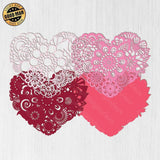 Heart - Paper 3D Layered File - Cricut File - 20x20cm - LightBoxGoodMan - LightboxGoodman