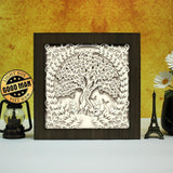 Heart Tree – Paper Cut Light Box File - Cricut File - 8x8 Inches - LightBoxGoodMan - LightboxGoodman