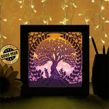 Heart Tree - Paper Cutting Light Box - LightBoxGoodman - LightboxGoodman