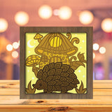 Hedgehog - Paper Cutting Light Box - LightBoxGoodman - LightboxGoodman