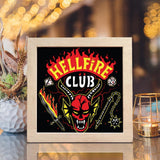 Hellfire Club - Paper Cut Light Box File - Cricut File - 20x20cm - LightBoxGoodMan - LightboxGoodman