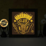 Hellfire Club - Paper Cut Light Box File - Cricut File - 20x20cm - LightBoxGoodMan - LightboxGoodman