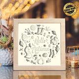 Hello Autumn 2 – Paper Cut Light Box File - Cricut File - 20x20cm - LightBoxGoodMan - LightboxGoodman