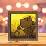 Hello Kitty - Paper Cutting Light Box - LightBoxGoodman - LightboxGoodman