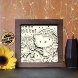 Hello Kitty - Paper Cutting Light Box - LightBoxGoodman - LightboxGoodman