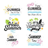 Hello Summer - Cricut File - Svg, Png, Dxf, Eps - LightBoxGoodMan