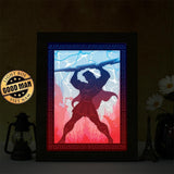 Hercules - Paper Cut Light Box File - Cricut File - 20x26cm - LightBoxGoodMan - LightboxGoodman