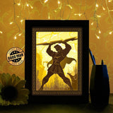 Hercules - Paper Cutting Light Box - LightBoxGoodman - LightboxGoodman