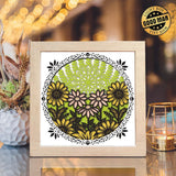 Hillier Garden – Paper Cut Light Box File - Cricut File - 8x8 Inches - LightBoxGoodMan - LightboxGoodman