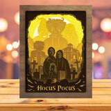 Hocus Pocus - Paper Cutting Light Box - LightBoxGoodman