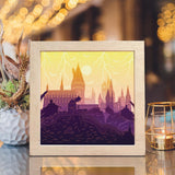 Hogwarts 2 – Paper Cut Light Box File - Cricut File - 20x20cm - LightBoxGoodMan - LightboxGoodman