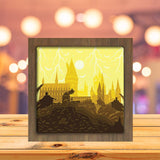 Hogwarts 2 - Paper Cutting Light Box - LightBoxGoodman - LightboxGoodman