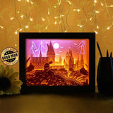 Hogwarts - Paper Cutting Light Box - LightBoxGoodman - LightboxGoodman