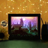 Hogwarts - Paper Cutting Light Box - LightBoxGoodman - LightboxGoodman