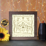 Holy Night - Paper Cutting Light Box - LightBoxGoodman - LightboxGoodman