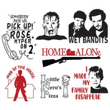 Home Alone - Cricut File - Svg, Png, Dxf, Eps - LightBoxGoodMan