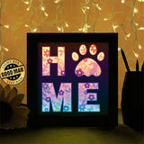 Home Cat - Paper Cutting Light Box - LightBoxGoodman - LightboxGoodman