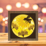 Honey Bee 2 - Paper Cutting Light Box - LightBoxGoodman - LightboxGoodman