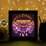 Honey Bee 4 - Paper Cutting Light Box - LightBoxGoodman - LightboxGoodman