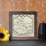 Honey Bee - Paper Cutting Light Box - LightBoxGoodman - LightboxGoodman