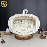 Horror House - 3D Pop-up Light Box Pumpkin File - Cricut File - LightBoxGoodMan - LightboxGoodman