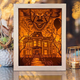 Horror Movie 1 - Paper Cut Light Box File - Cricut File - 20x26cm - LightBoxGoodMan - LightboxGoodman