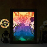 Horror Movie 1 - Paper Cut Light Box File - Cricut File - 20x26cm - LightBoxGoodMan - LightboxGoodman