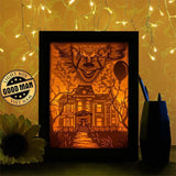 Horror Movie 1 - Paper Cutting Light Box - LightBoxGoodman - LightboxGoodman