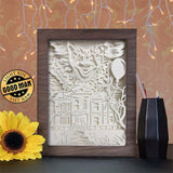 Horror Movie 1 - Paper Cutting Light Box - LightBoxGoodman - LightboxGoodman