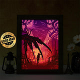 Horror Movie 3 - Paper Cut Light Box File - Cricut File - 20x26cm - LightBoxGoodMan - LightboxGoodman