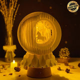 Horse 1 - 3D Pop-up Light Box Globe File - Cricut File - LightBoxGoodMan - LightboxGoodman