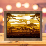 Horse 1 - Paper Cutting Light Box - LightBoxGoodman - LightboxGoodman